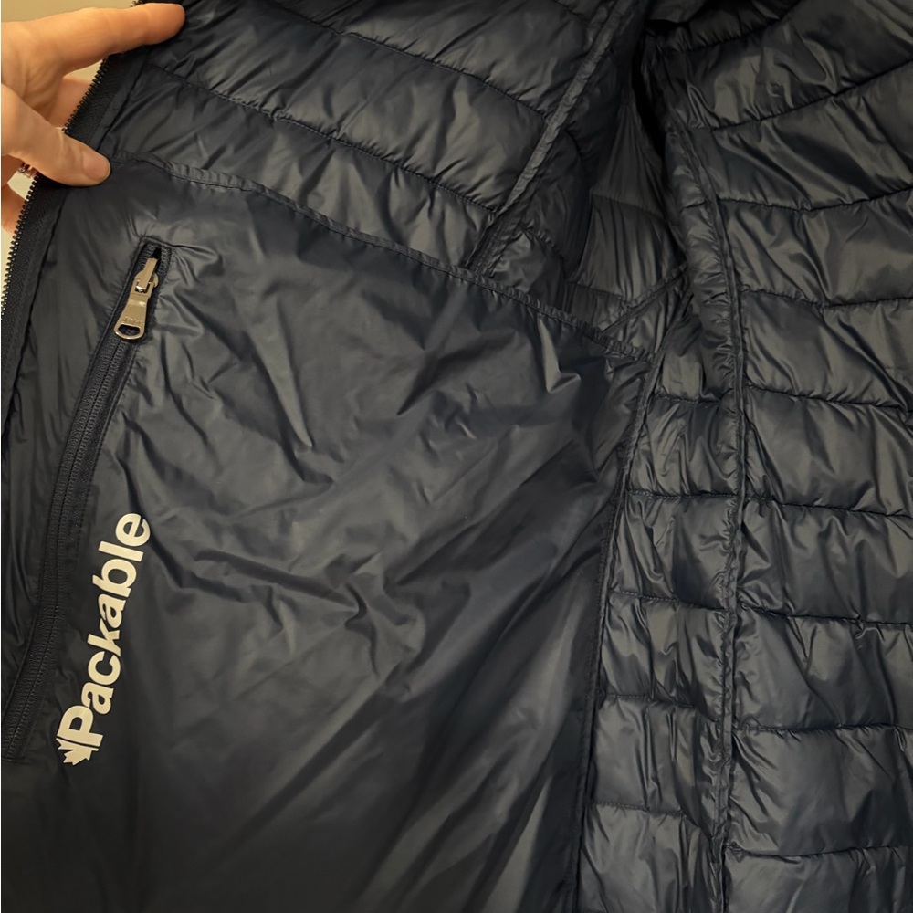 Pajar Women's Navy Puffer Winter Jacket - Picture 7 of 7